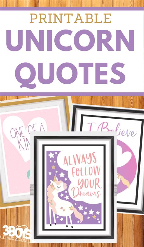 Printable Unicorn Quotes